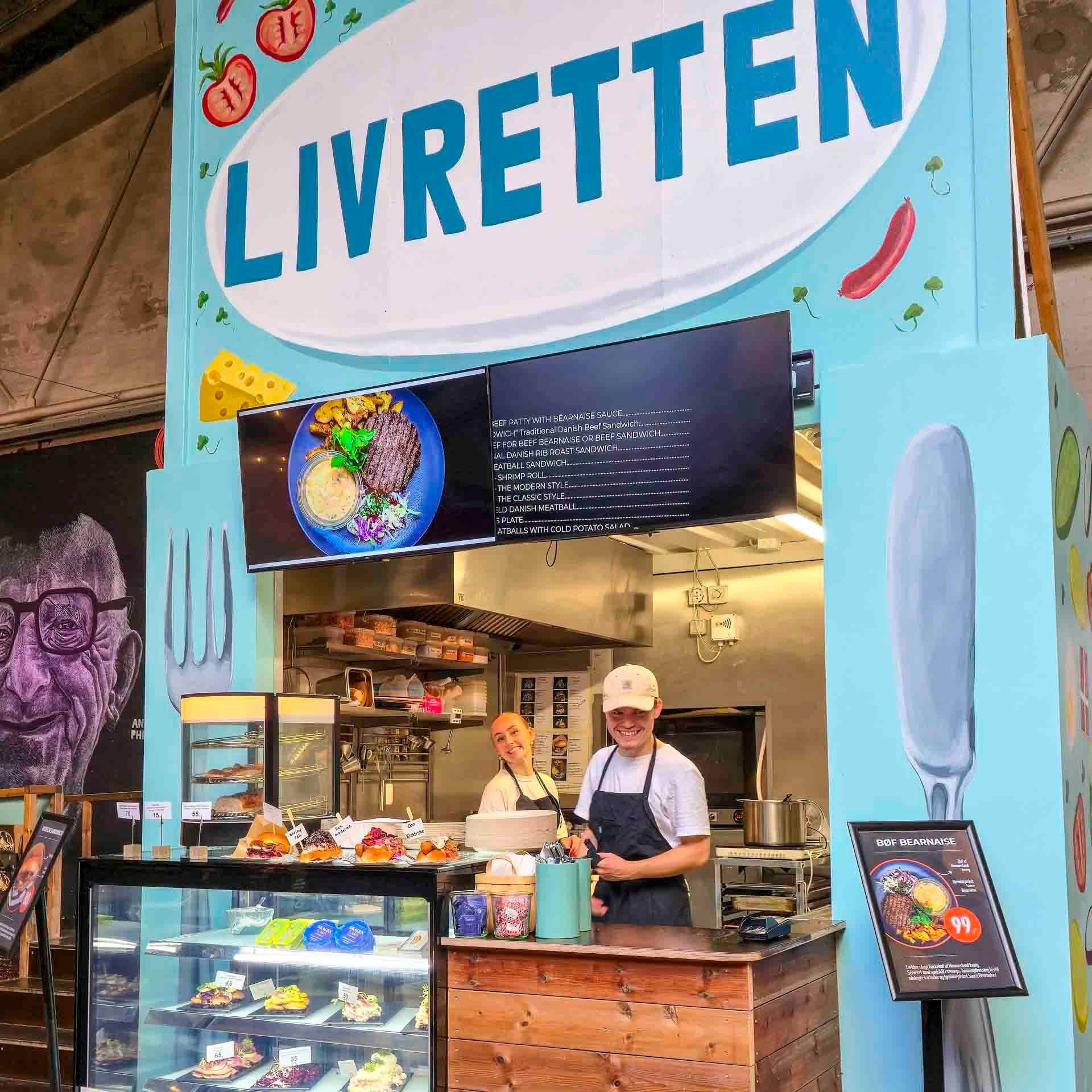 Livrettens stand i Aarhus Street Food